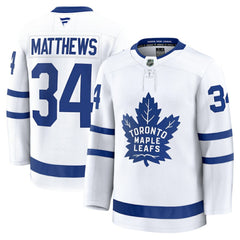 Auston Matthews Toronto Maple Leafs Fanatics Away Premium Jersey - White | US 200899233