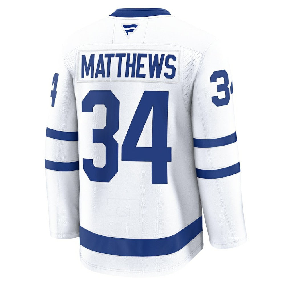 Auston Matthews Toronto Maple Leafs Fanatics Away Premium Jersey - White | US 200899233