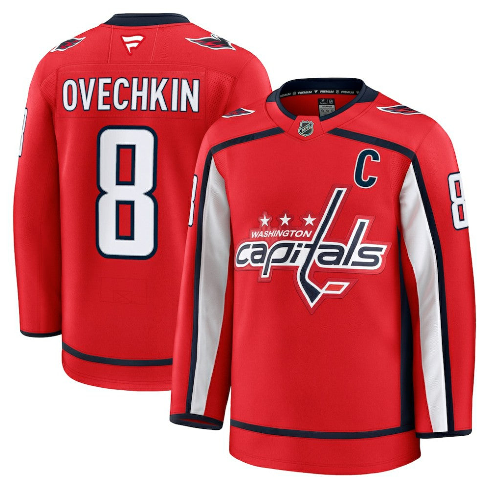 Alexander Ovechkin Washington Capitals Fanatics Home Premium Jersey - Red | US 200899259