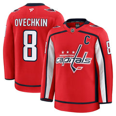 Alexander Ovechkin Washington Capitals Fanatics Home Premium Jersey - Red | US 200899259