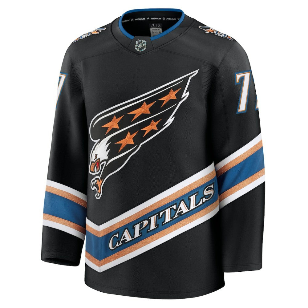 TJ Oshie Washington Capitals Fanatics Alternate 50th Anniversary Premium Jersey - Black | US 200899275