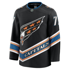 TJ Oshie Washington Capitals Fanatics Alternate 50th Anniversary Premium Jersey - Black | US 200899275