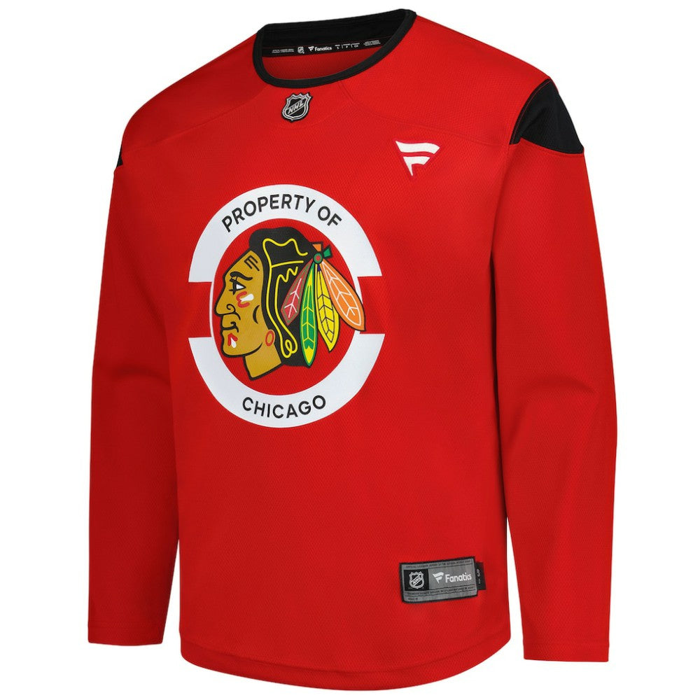 Chicago Blackhawks Fanatics Practice Jersey - Red | US 200899805
