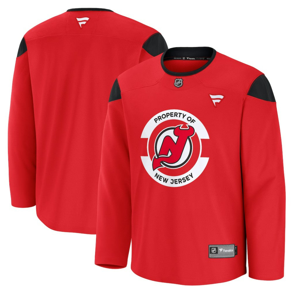 New Jersey Devils Fanatics Practice Jersey - Red | US 200899809