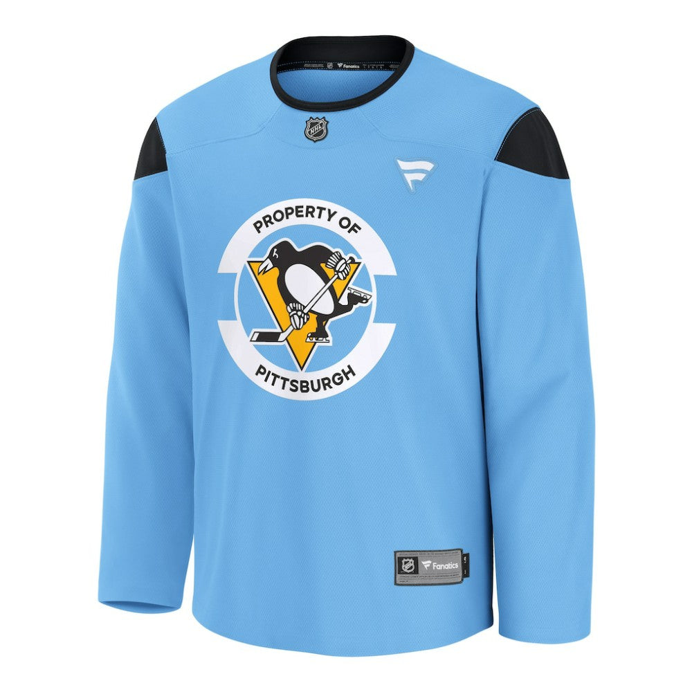 Pittsburgh Penguins Fanatics Practice Jersey - Blue | US 200899814