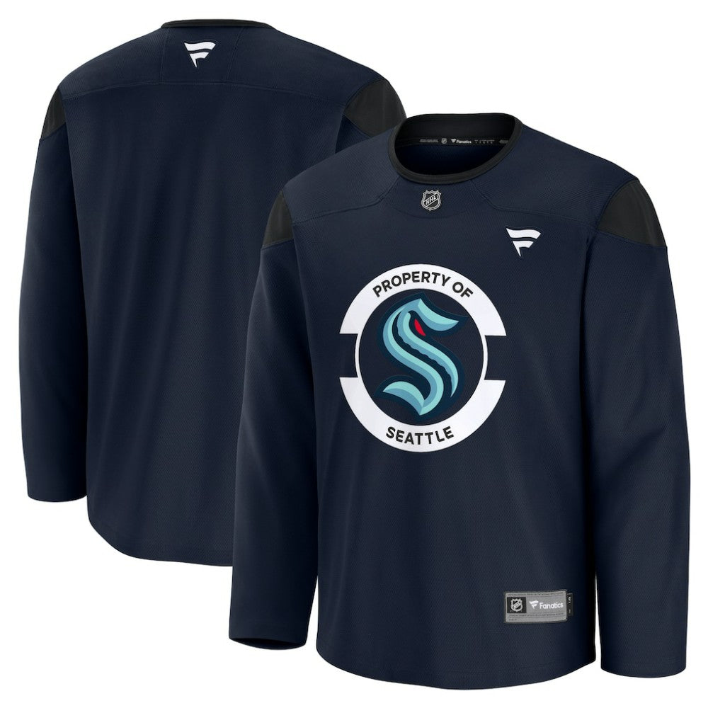 Seattle Kraken Fanatics Practice Jersey - Navy | US 200899819