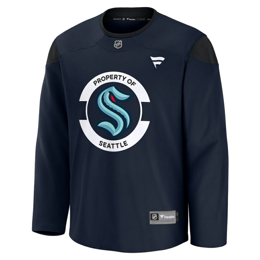 Seattle Kraken Fanatics Practice Jersey - Navy | US 200899819
