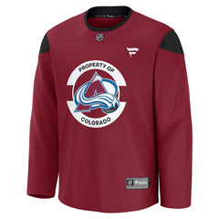 Colorado Avalanche Fanatics Practice Jersey - Burgundy | US 200899824