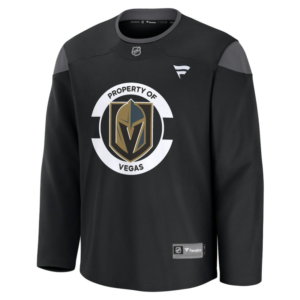Vegas Golden Knights Fanatics Practice Jersey - Black | US 200899828