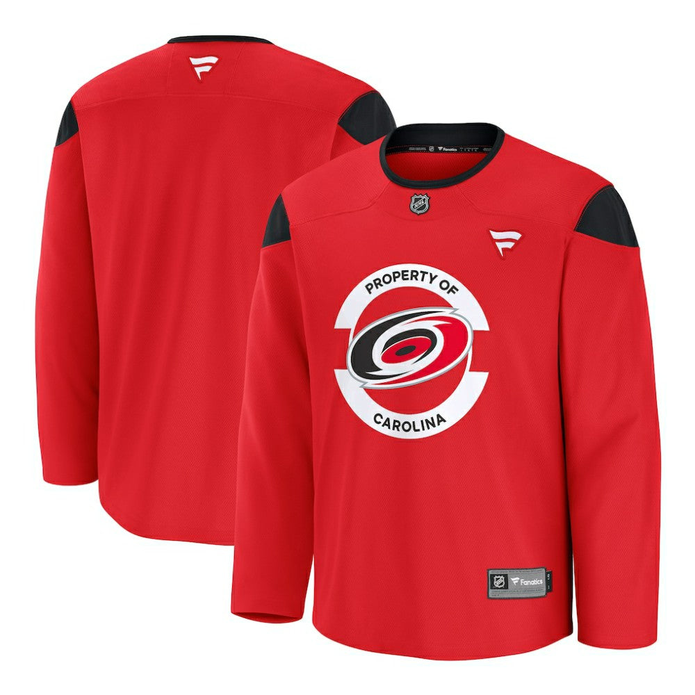 Carolina Hurricanes Fanatics Practice Jersey - Red | US 200899834