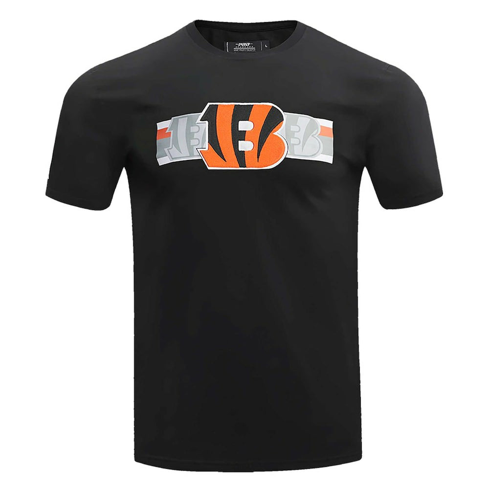 Cincinnati Bengals Pro Standard Retro Striper T-Shirt - Black T-shirts
