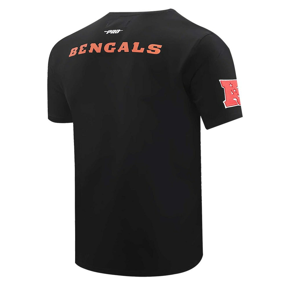 Cincinnati Bengals Pro Standard Retro Striper T-Shirt - Black T-shirts