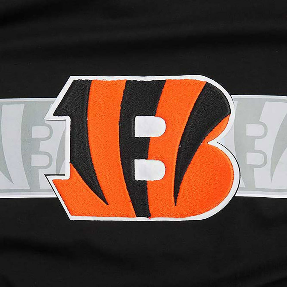 Cincinnati Bengals Pro Standard Retro Striper T-Shirt - Black T-shirts