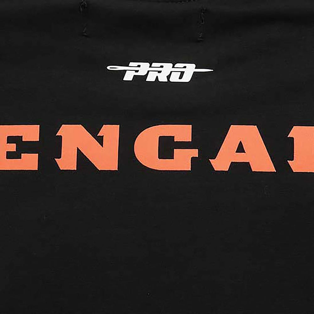 Cincinnati Bengals Pro Standard Retro Striper T-Shirt - Black T-shirts