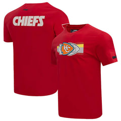 Kansas City Chiefs Pro Standard Retro Striper T-Shirt - Red T-shirts