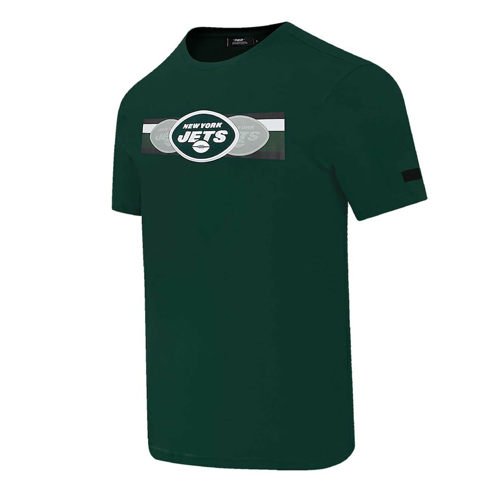 New York Jets Pro Standard Retro Striper T-Shirt - Green T-shirts