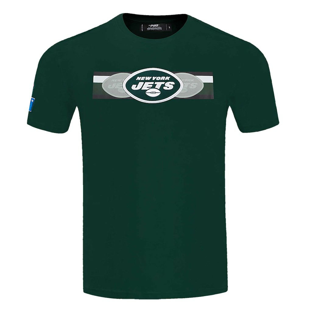 New York Jets Pro Standard Retro Striper T-Shirt - Green T-shirts