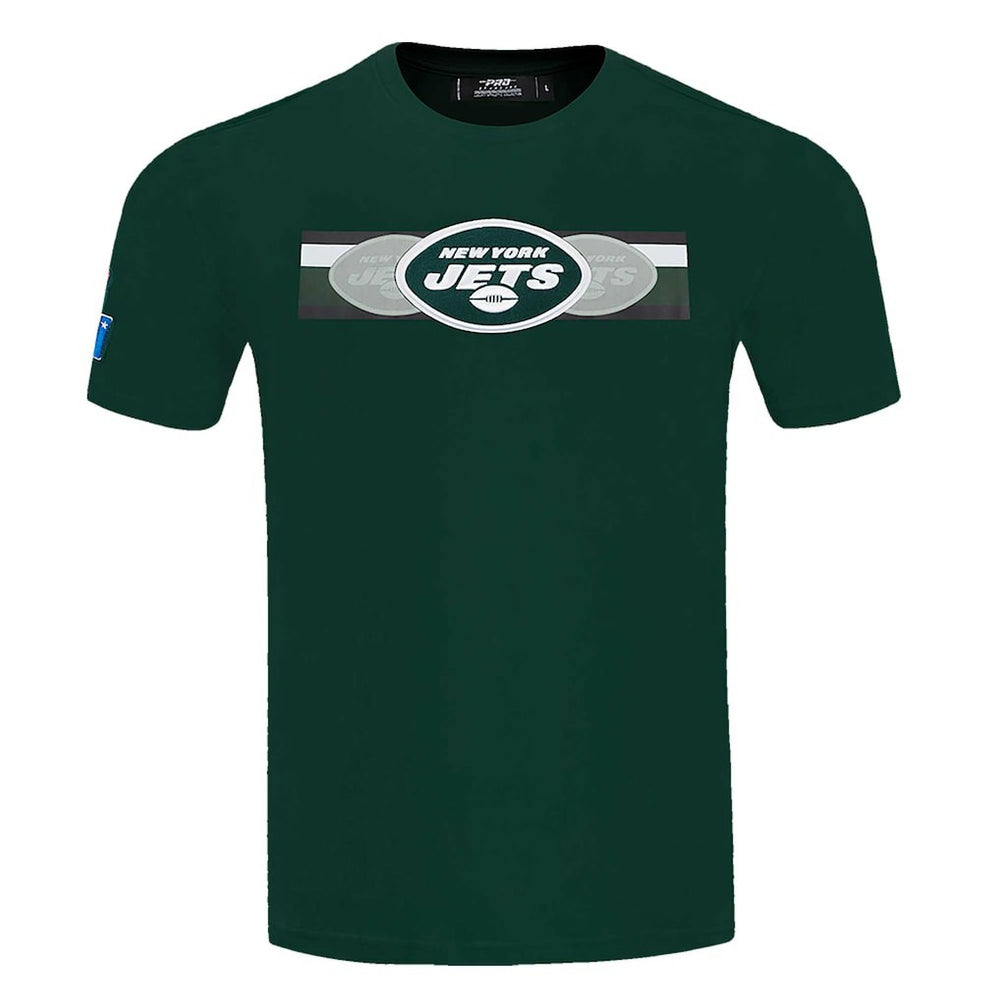 New York Jets Pro Standard Retro Striper T-Shirt - Green T-shirts