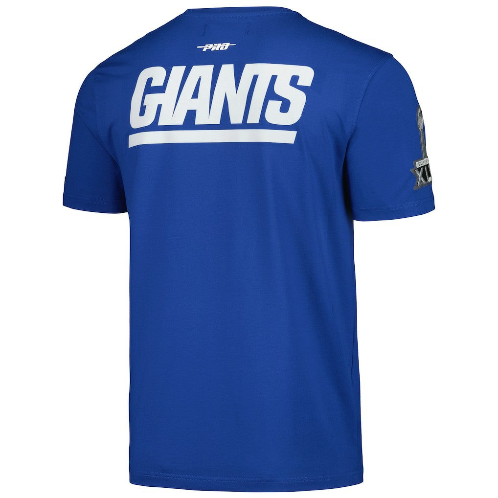 New York Giants Pro Standard Retro Striper T-Shirt - Royal T-shirts
