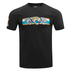 Jacksonville Jaguars Pro Standard Retro Striper T-Shirt - Black T-shirts