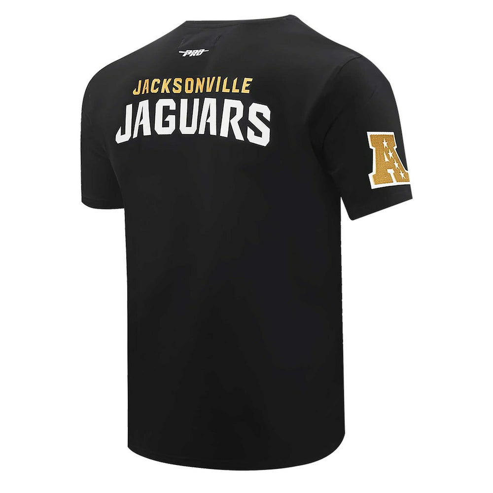 Jacksonville Jaguars Pro Standard Retro Striper T-Shirt - Black T-shirts