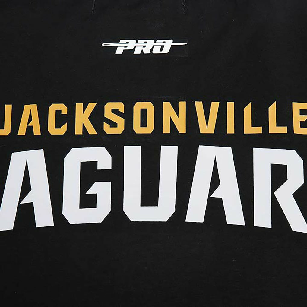 Jacksonville Jaguars Pro Standard Retro Striper T-Shirt - Black T-shirts
