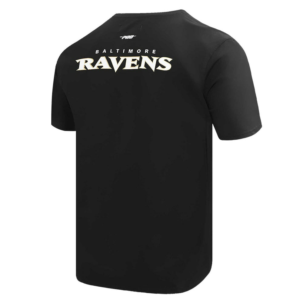 Baltimore Ravens Pro Standard Retro Striper T-Shirt - Black T-shirts