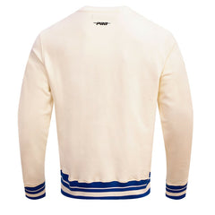 Seattle Seahawks Pro Standard Retro Classics Fleece Pullover Sweatshirt - Cream Pullover