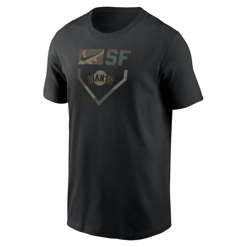 San Francisco Giants Nike Camo T-Shirt - Black T-shirts