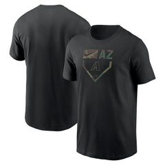 Arizona Diamondbacks Nike Camo T-Shirt - Black T-shirts