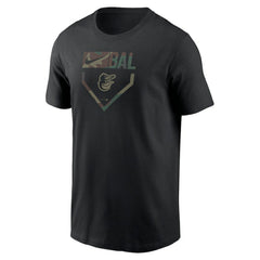 Baltimore Orioles Nike Camo T-Shirt - Black T-shirts