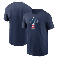 Texas Rangers Nike Americana T-Shirt - Navy T-shirts