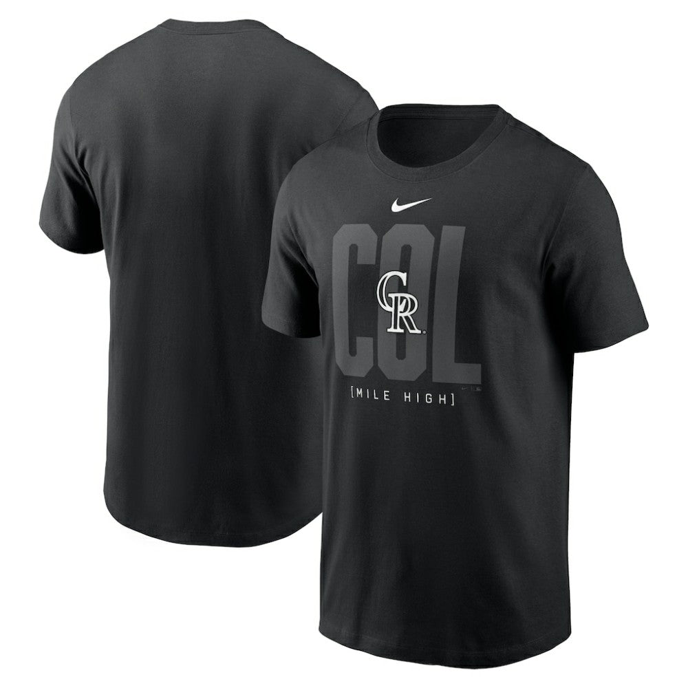 Colorado Rockies Nike Fashion Local T-Shirt - Black T-shirts