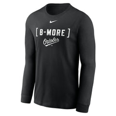 Baltimore Orioles Nike Local Nickname Long Sleeve T-Shirt - Black T-shirts