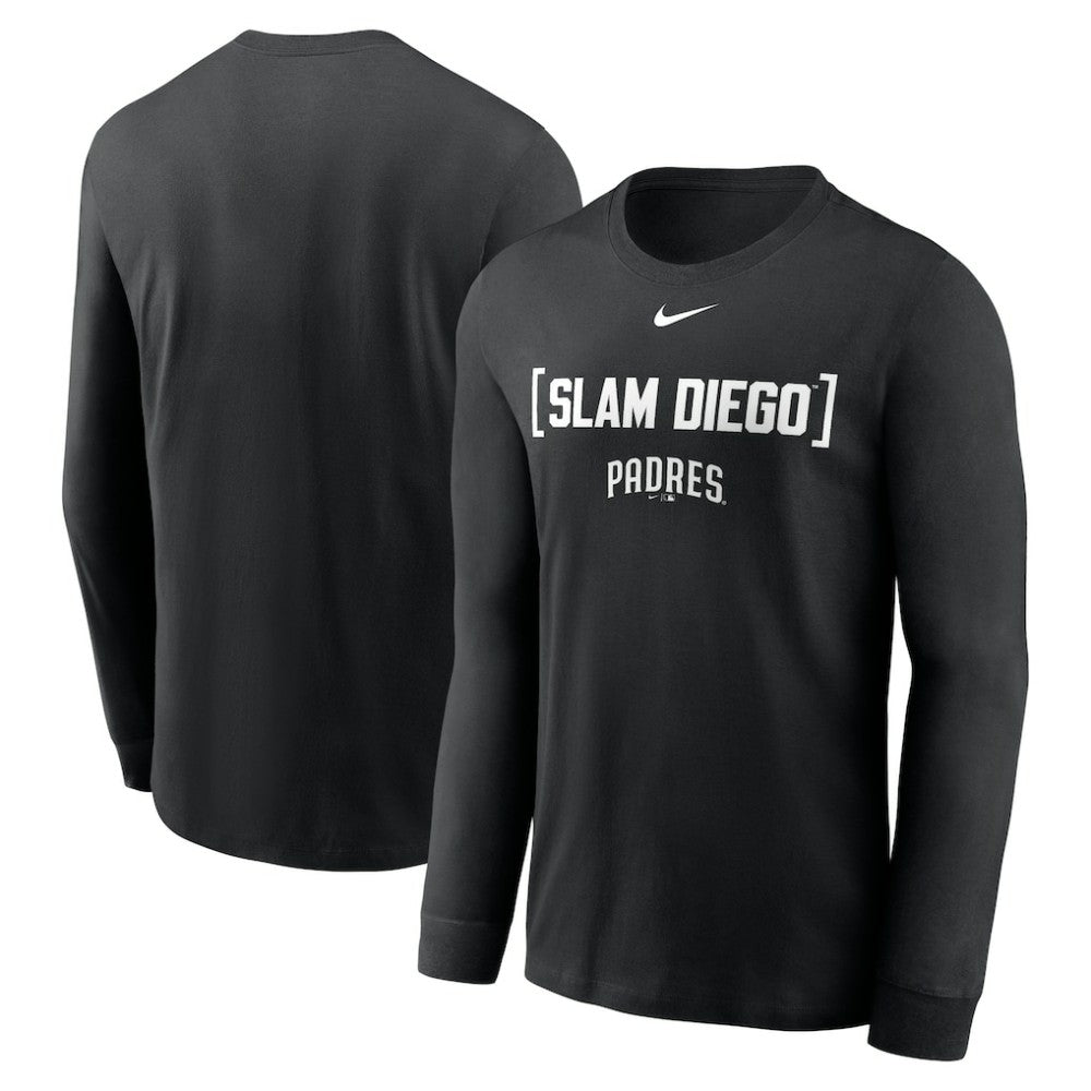San Diego Padres Nike Local Nickname Long Sleeve T-Shirt - Black T-shirts
