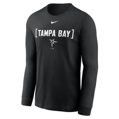 Tampa Bay Rays Nike Local Nickname Long Sleeve T-Shirt - Black T-shirts