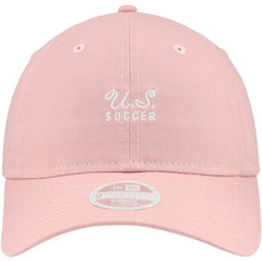 USWNT New Era Women's Throwback 9TWENTY Adjustable Hat Pink - New Era on sale