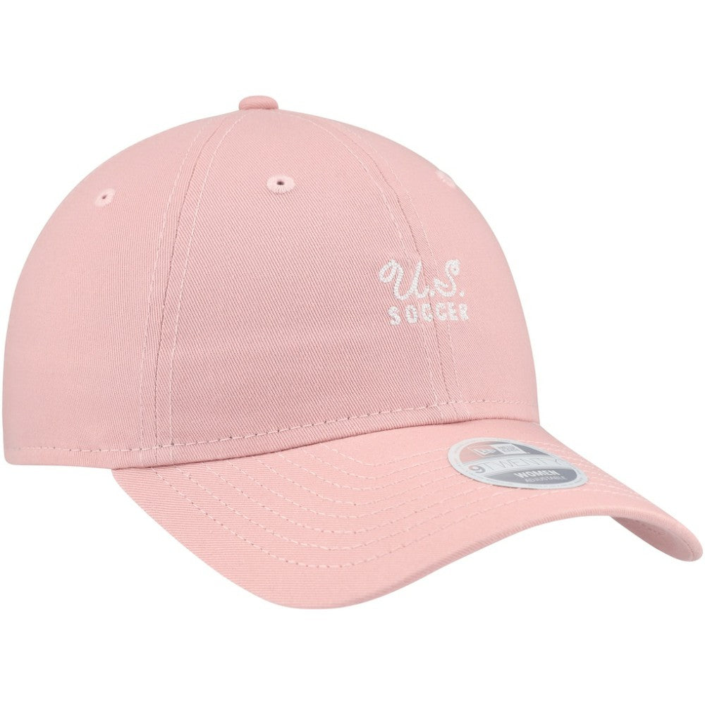 USWNT New Era Women's Throwback 9TWENTY Adjustable Hat Pink - New Era on sale