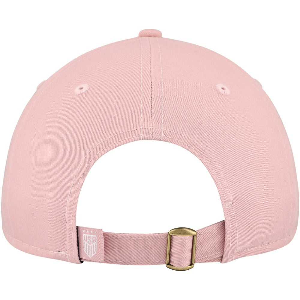 USWNT New Era Women's Throwback 9TWENTY Adjustable Hat Pink - New Era on sale