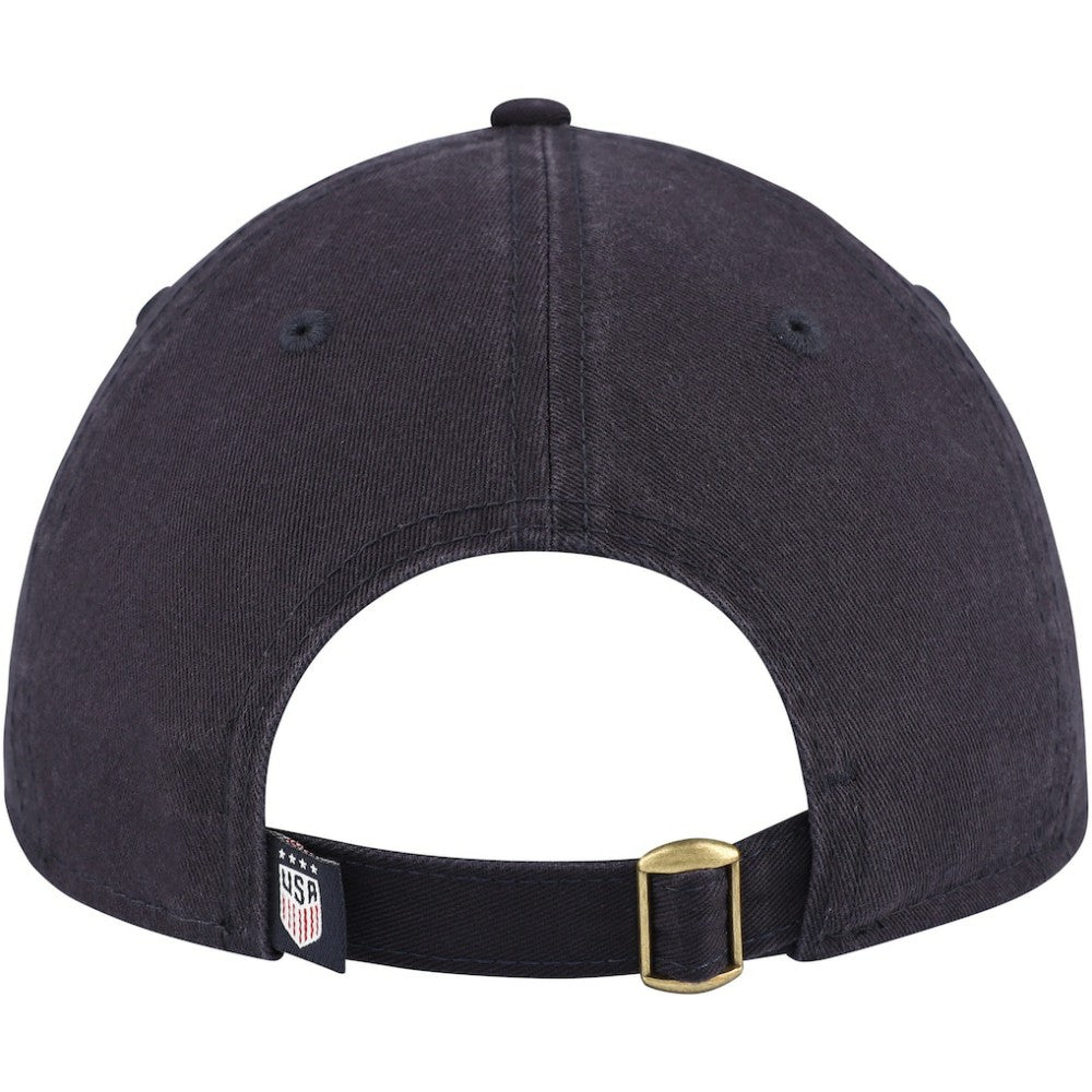 USWNT New Era Women's Throwback 9TWENTY Adjustable Hat Navy - New Era on sale