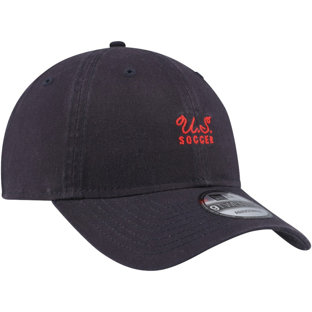 USMNT New Era Women's Throwback 9TWENTY Adjustable Hat Navy - New Era discount
