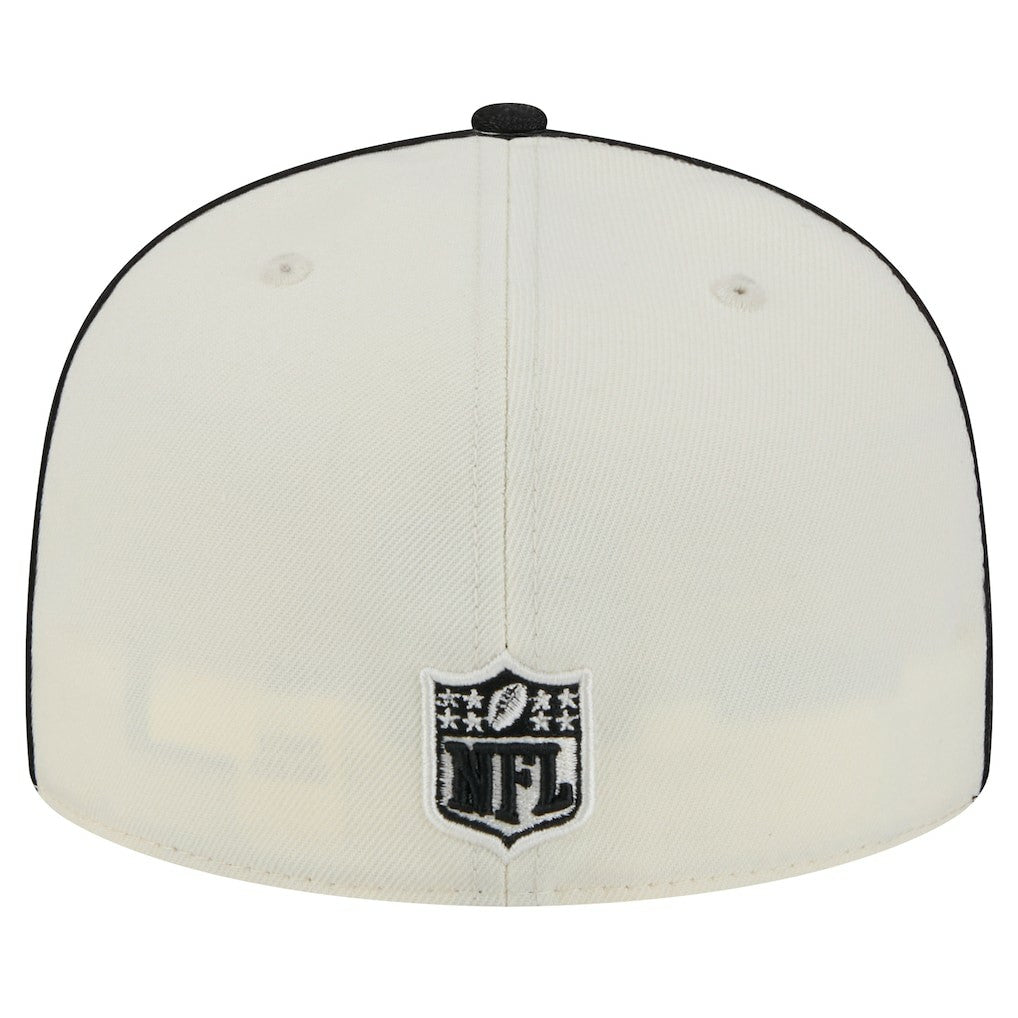 Cincinnati Bengals New Era Soutache 59FIFTY Fitted Hat - Cream Hats