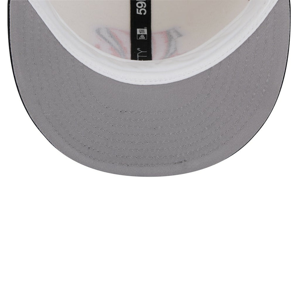 Cincinnati Bengals New Era Soutache 59FIFTY Fitted Hat - Cream Hats