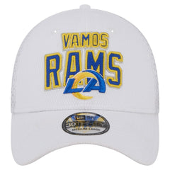 Los Angeles Rams New Era Breakers 39THIRTY Flex Hat - White Hats