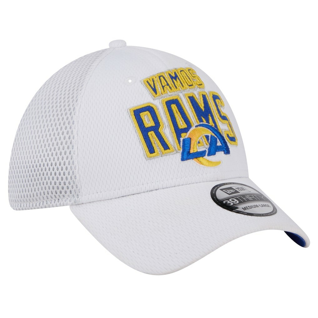 Los Angeles Rams New Era Breakers 39THIRTY Flex Hat - White Hats