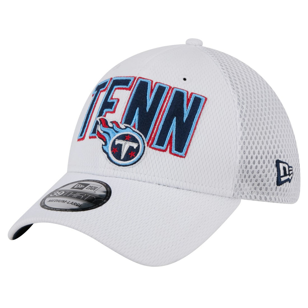 Tennessee Titans New Era Breakers 39THIRTY Flex Hat - White Hats