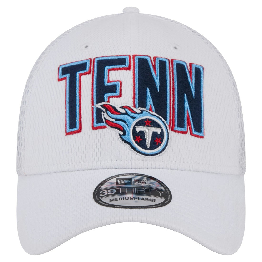 Tennessee Titans New Era Breakers 39THIRTY Flex Hat - White Hats