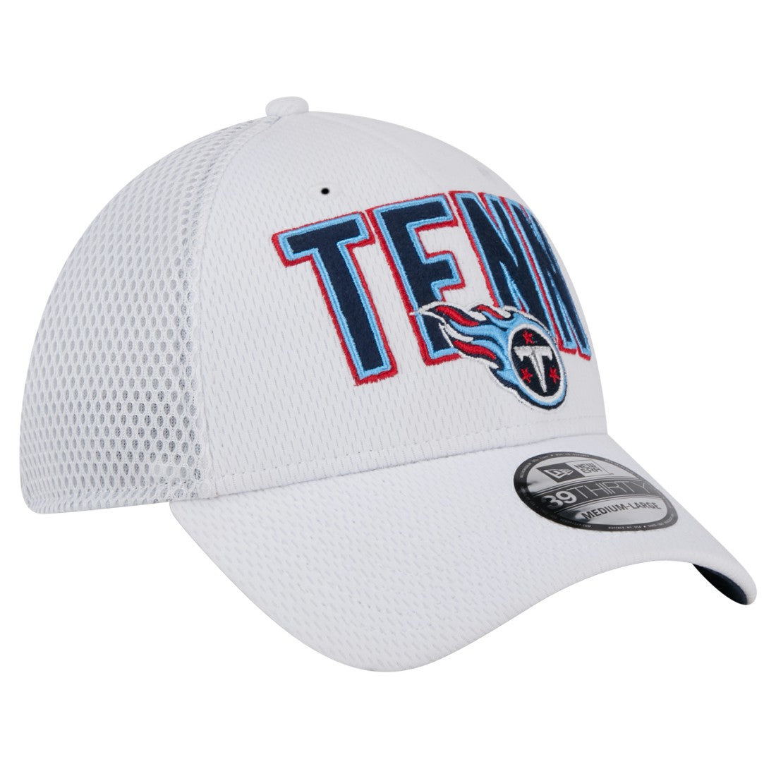 Tennessee Titans New Era Breakers 39THIRTY Flex Hat - White Hats