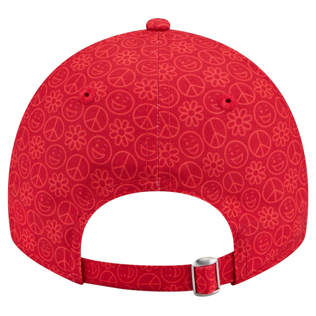 New York Giants New Era Women's Smiley 9TWENTY Adjustable Hat - Red Hats