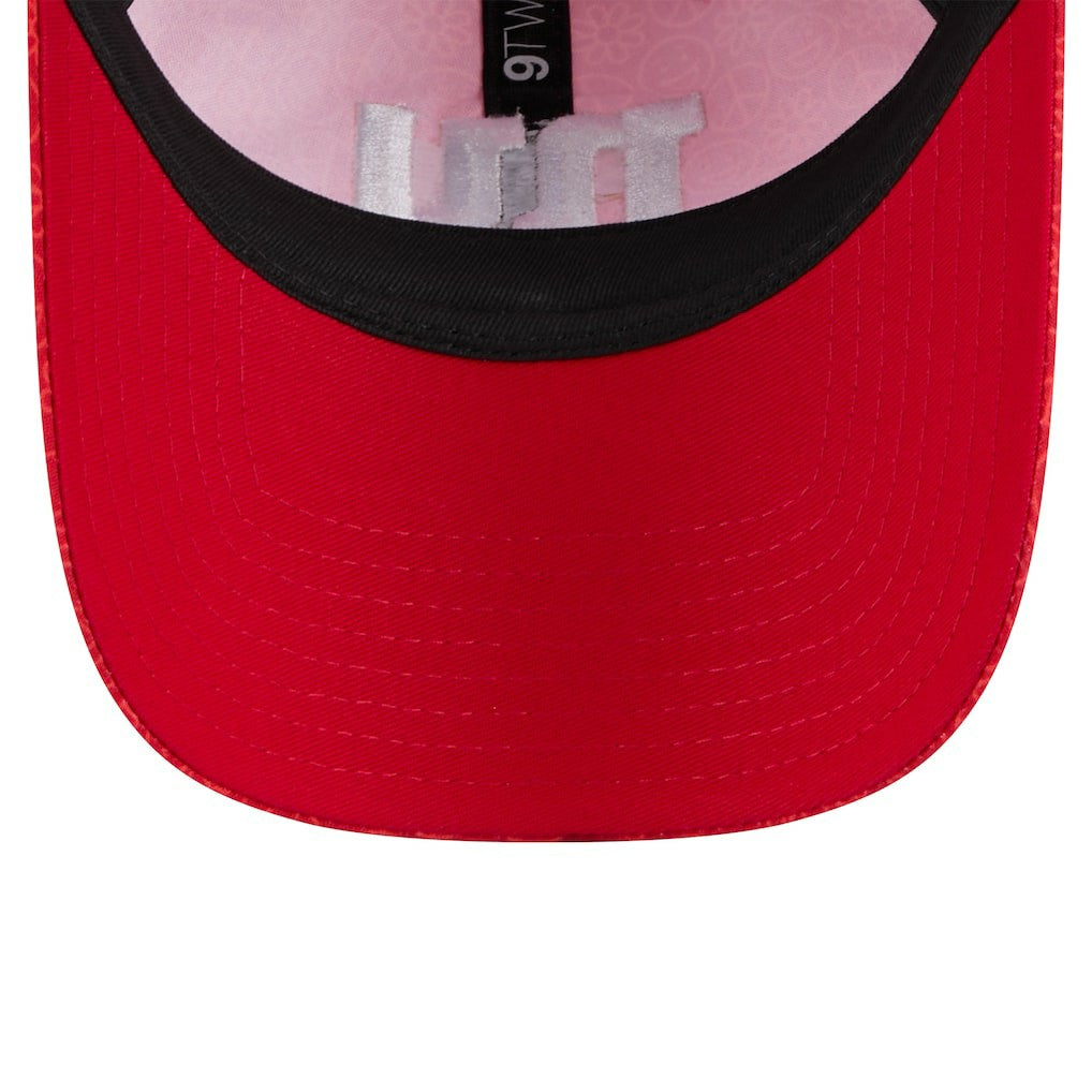 New York Giants New Era Women's Smiley 9TWENTY Adjustable Hat - Red Hats